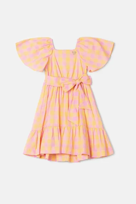 CONJUNTO XADREZ BLUSA MANGA EVASE E SHORT - CONJUNTO XADREZ BLUSA