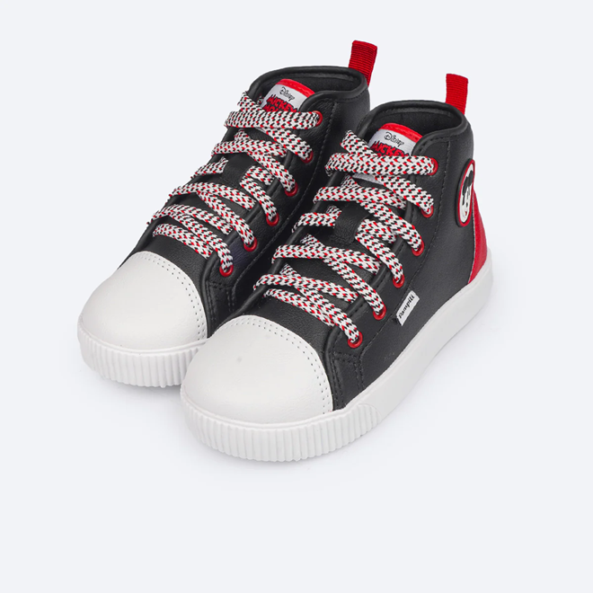 Tenis pampili top link cano alto